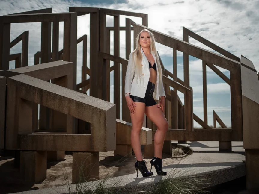 Modelshoot Zandwacht