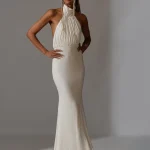 Foto van model in fotostudio