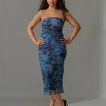 Foto van model in fotostudio
