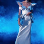 Foto van model in galaxy outfit gemaakt door HugoFoto