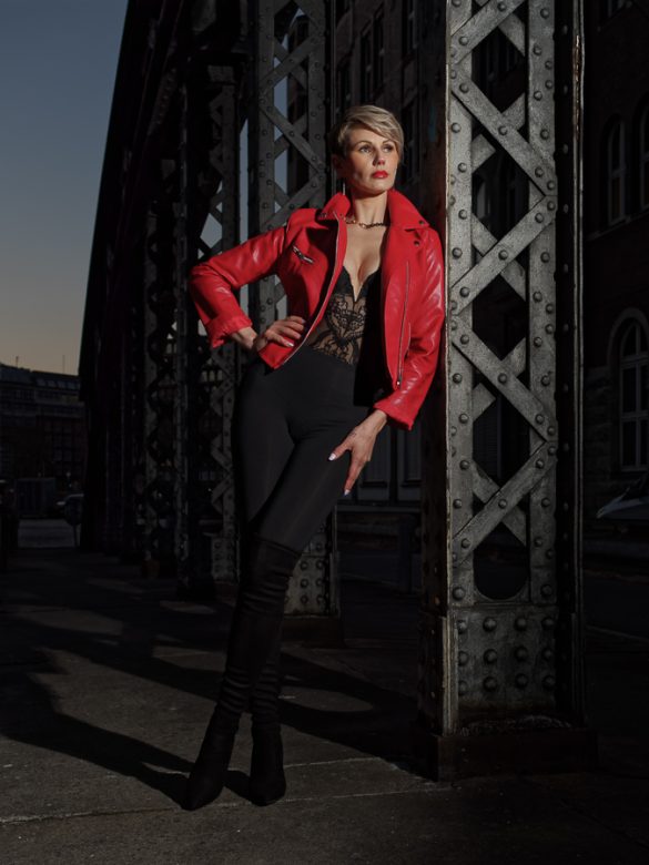 Foto gemaakt door HugoFoto van model in Speicherstadt - Hamburg