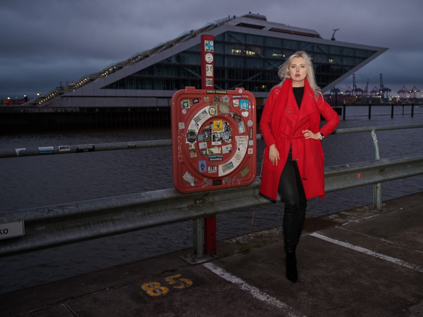 Foto gemaakt door HugoFoto van model in Hamburg
