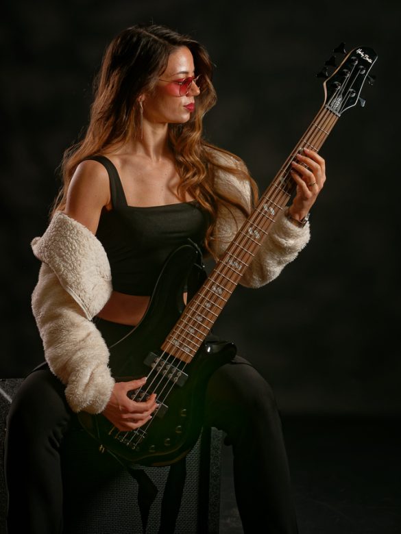 Gitarist gefotografeerd door HugoFoto