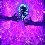 Foto van model in black light gemaakt door HugoFoto